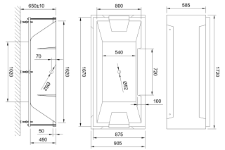 Акриловая ванна Royal Bath Triumph 170x87см белый RB665101K
